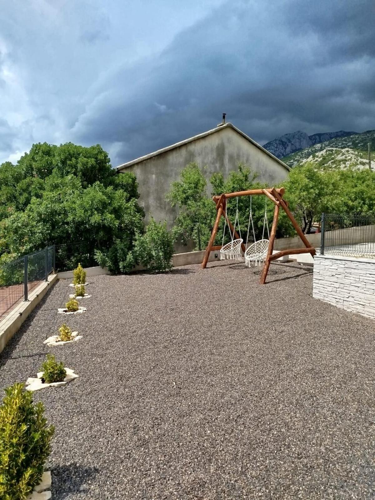 Holiday House Rose Karlobag Exterior foto